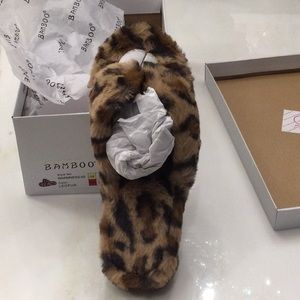 Brand New Leopard Slippers